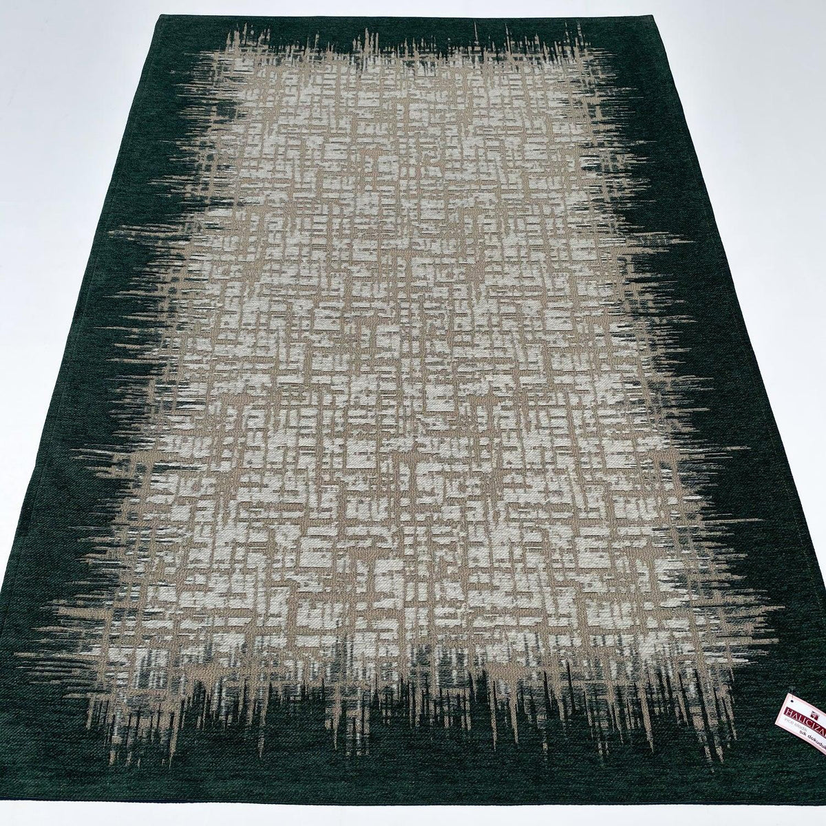 Smart Serisi Çerçeve Desenli Makine Dokuma Halı — 120x180 cm
