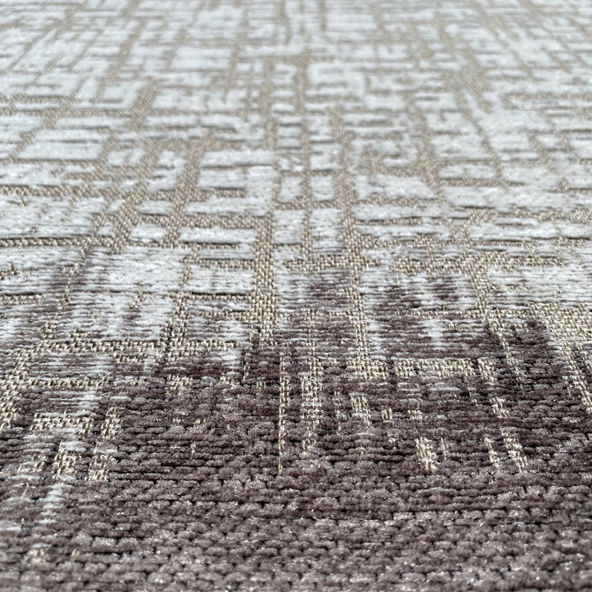 Eco Carpet Smart Frame Patterned Machine Woven Carpet