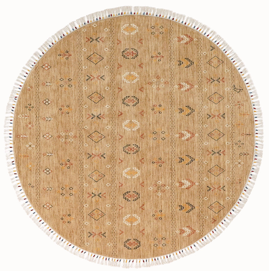 Saf yün Urkum'un bej tonları, otantik, rustik ve doğal.