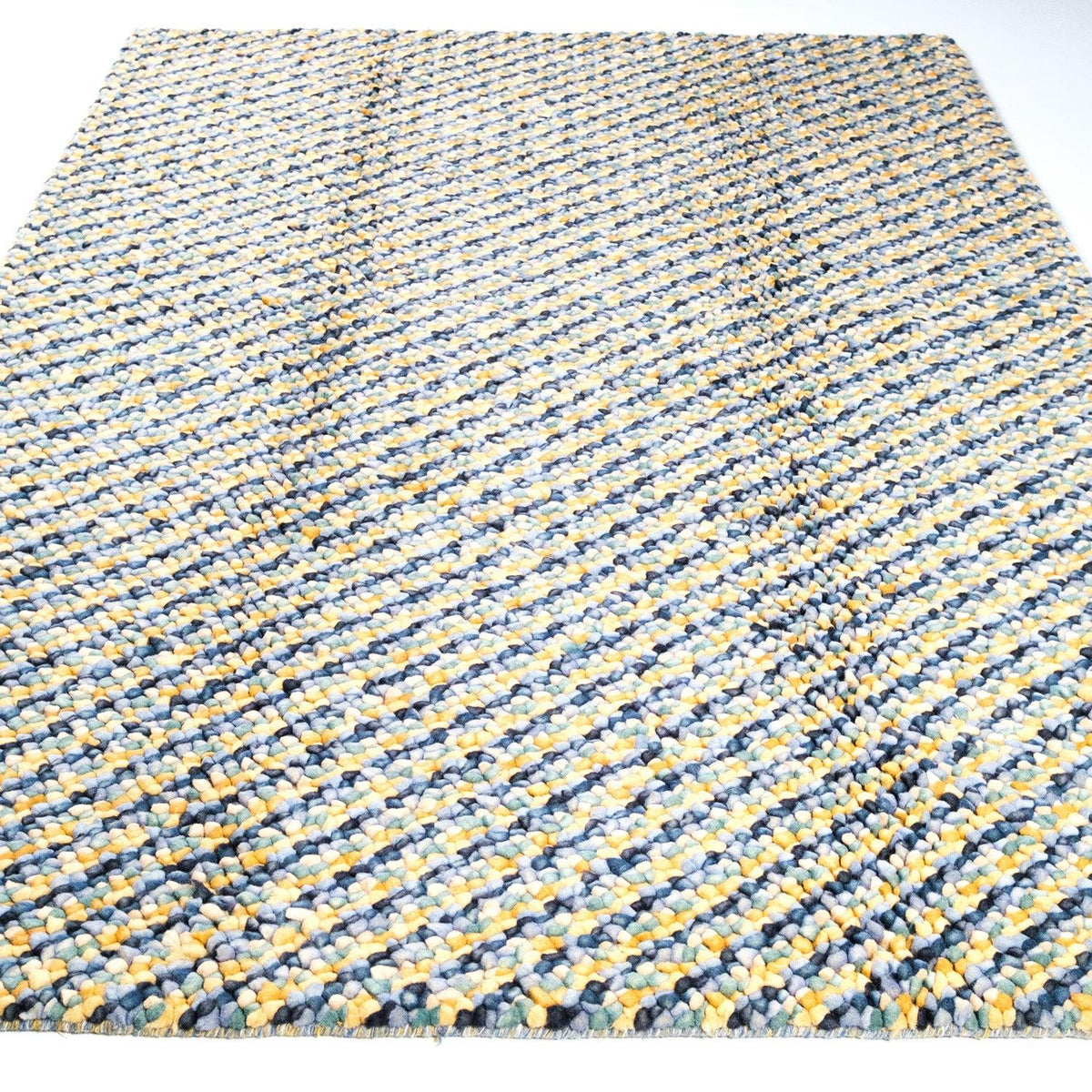 Geometric Patterned Hand Woven Carpet