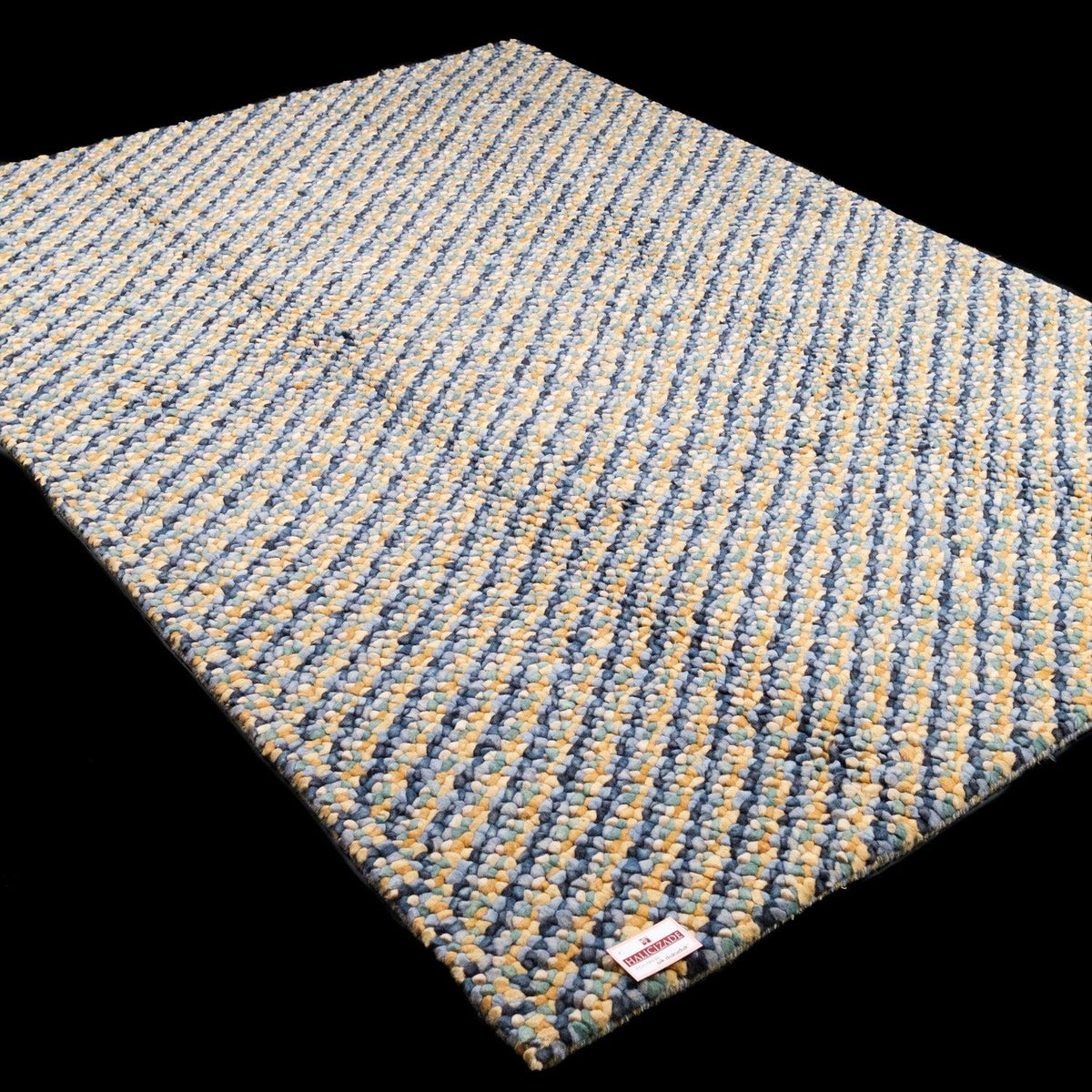 Geometric Patterned Hand Woven Carpet