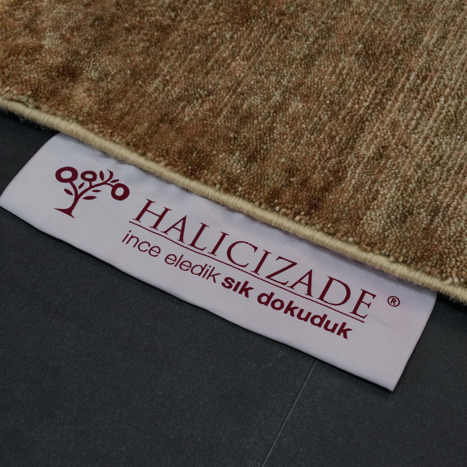 Khaki Green Tencel Loom-Woven Double Prayer Rug