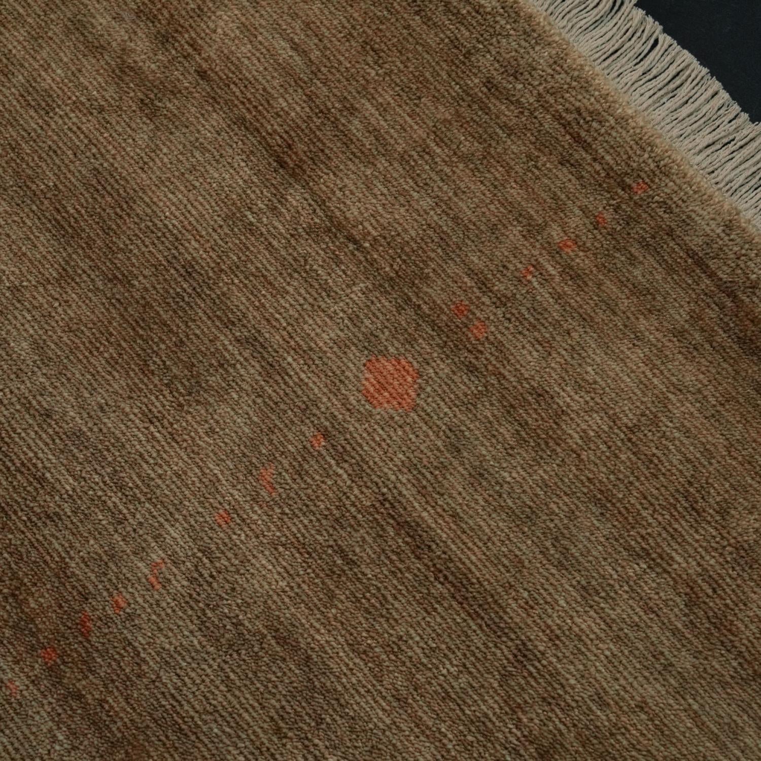 Khaki Green Tencel Loom-Woven Double Prayer Rug