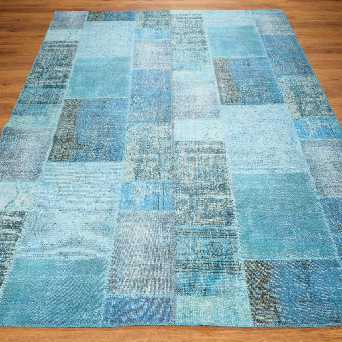 Patchwork Desenli Dijital Baskı Halı — 200x300 cm