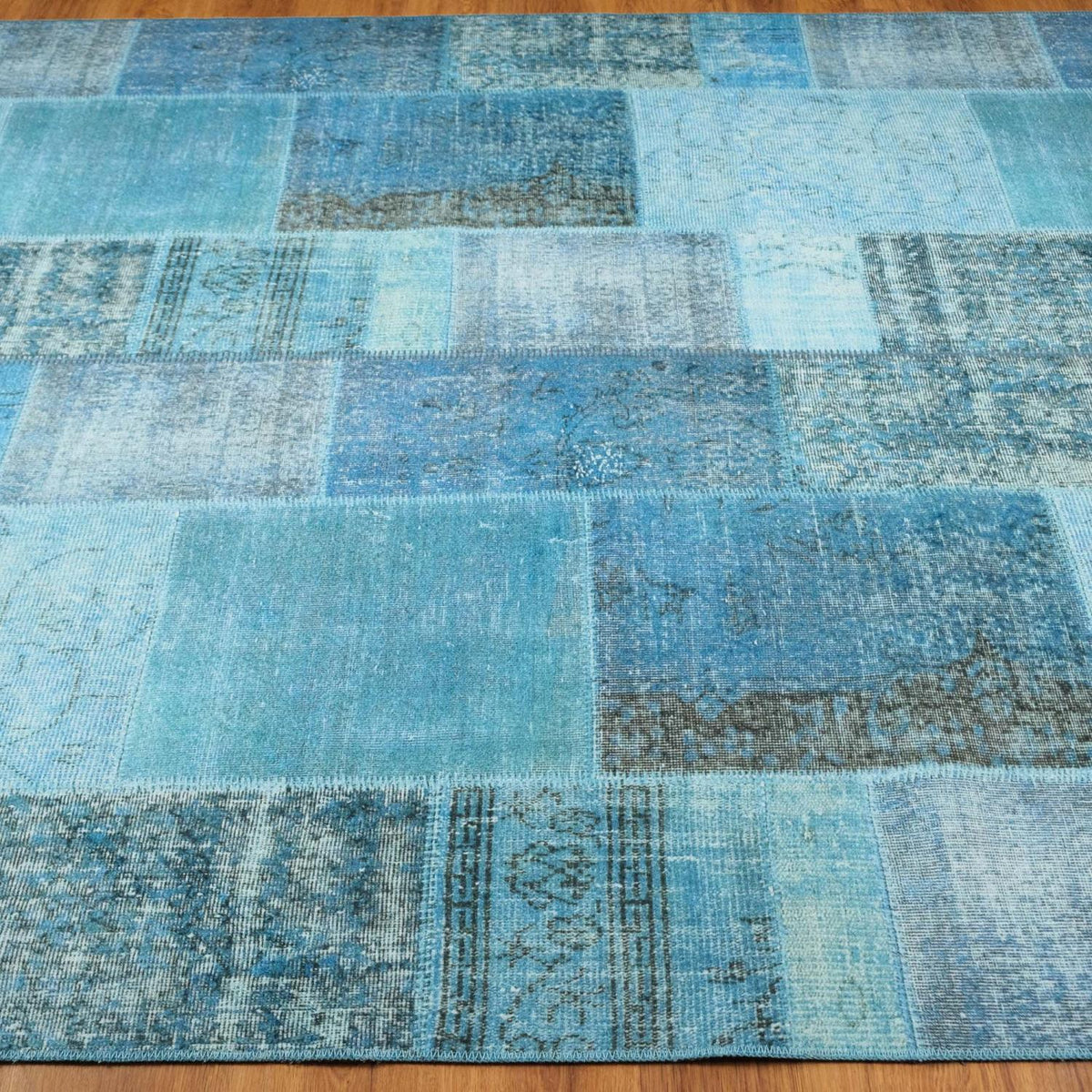 Patchwork Desenli Dijital Baskı Halı