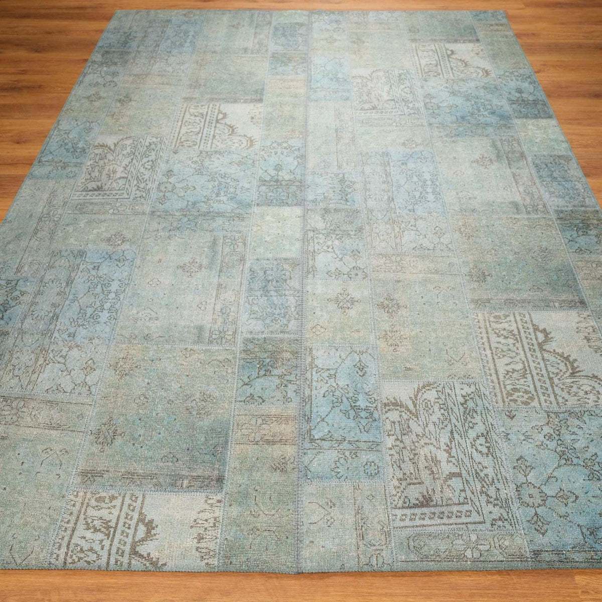 Patchwork Patterned Digital Printed Carpet