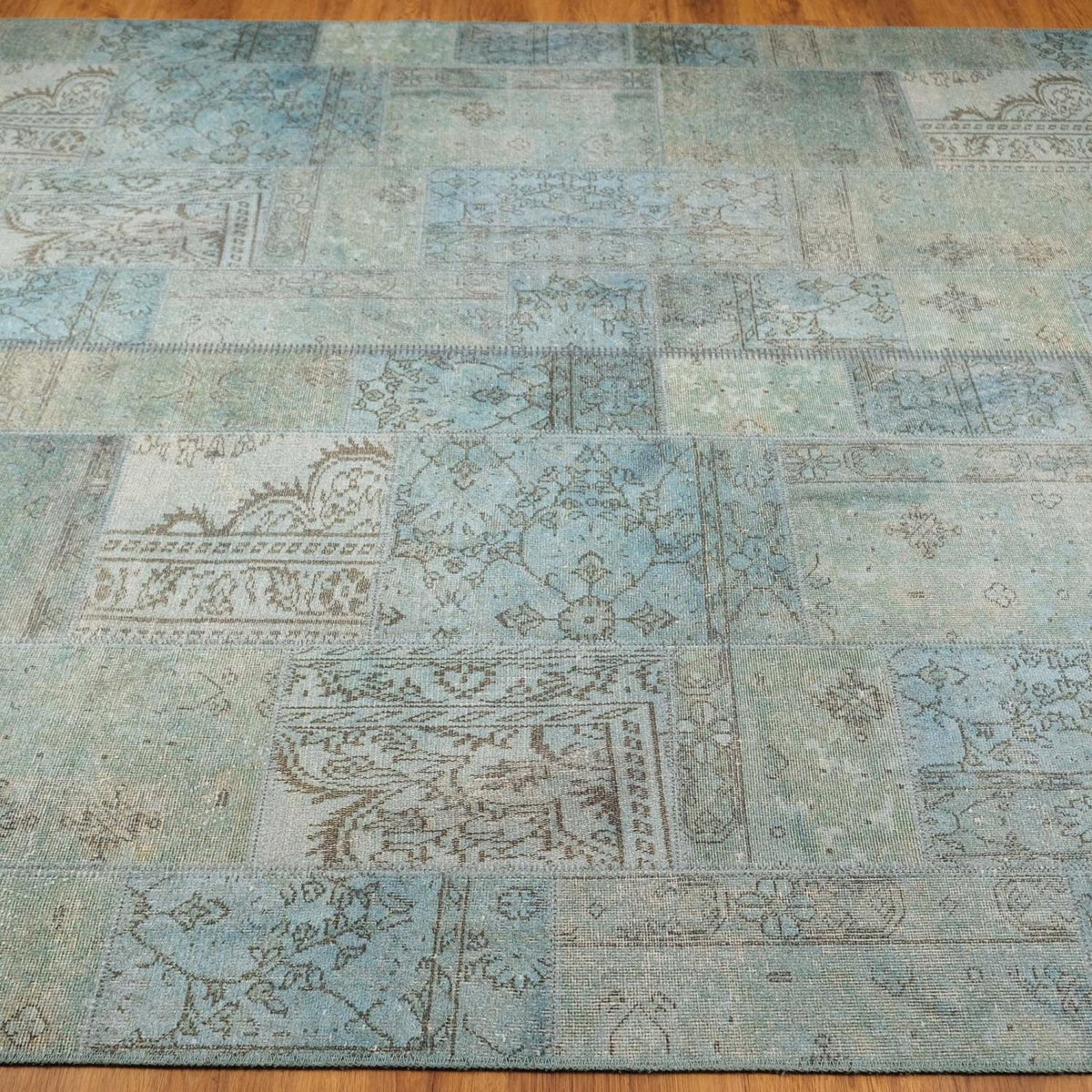 Patchwork Patterned Digital Printed Carpet