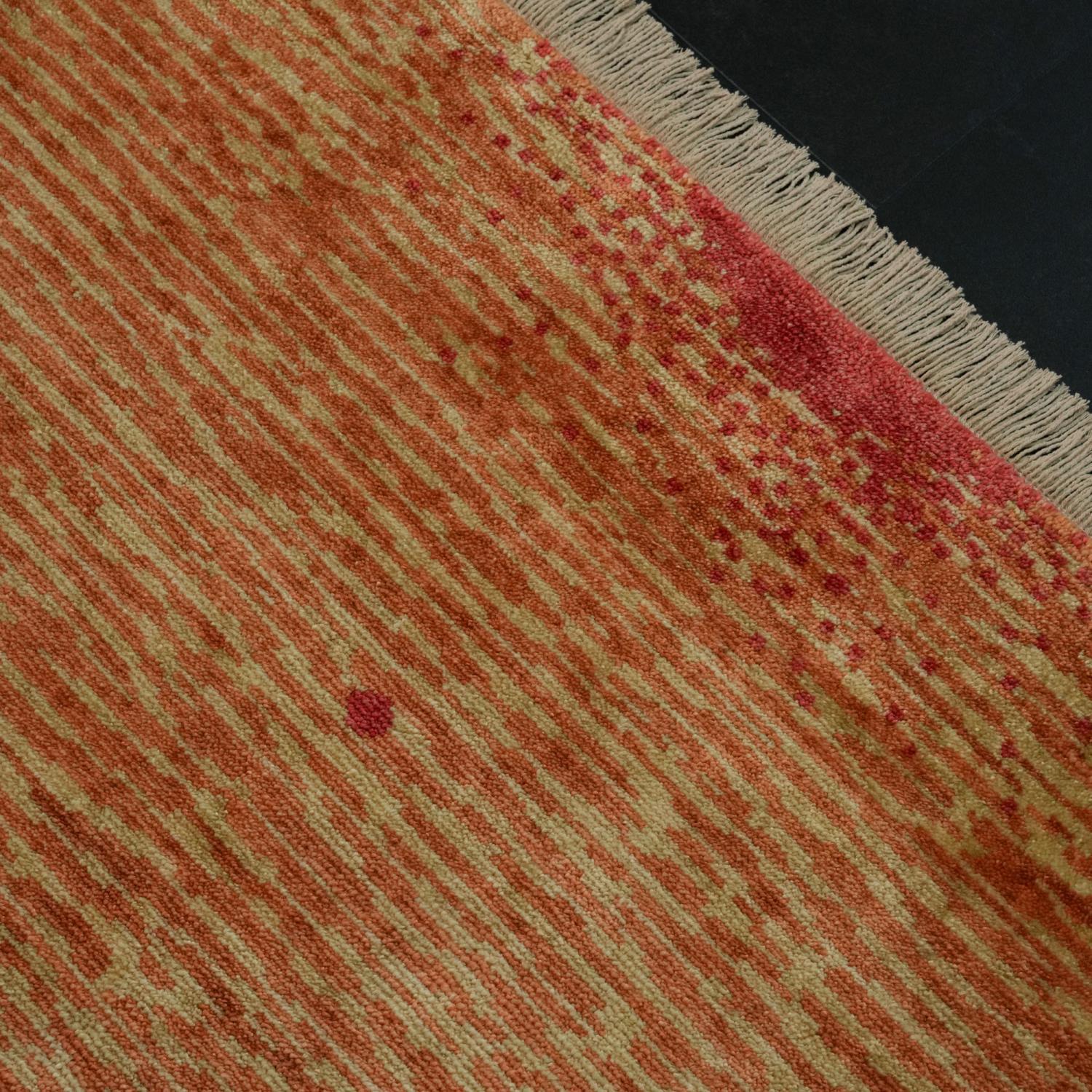 Tencel Terra Loom Woven Prayer Rug Side by Side