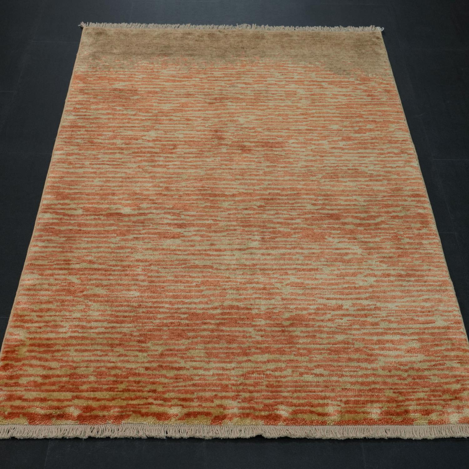 Terra Tencel Loom Woven Prayer Rug Side by Side