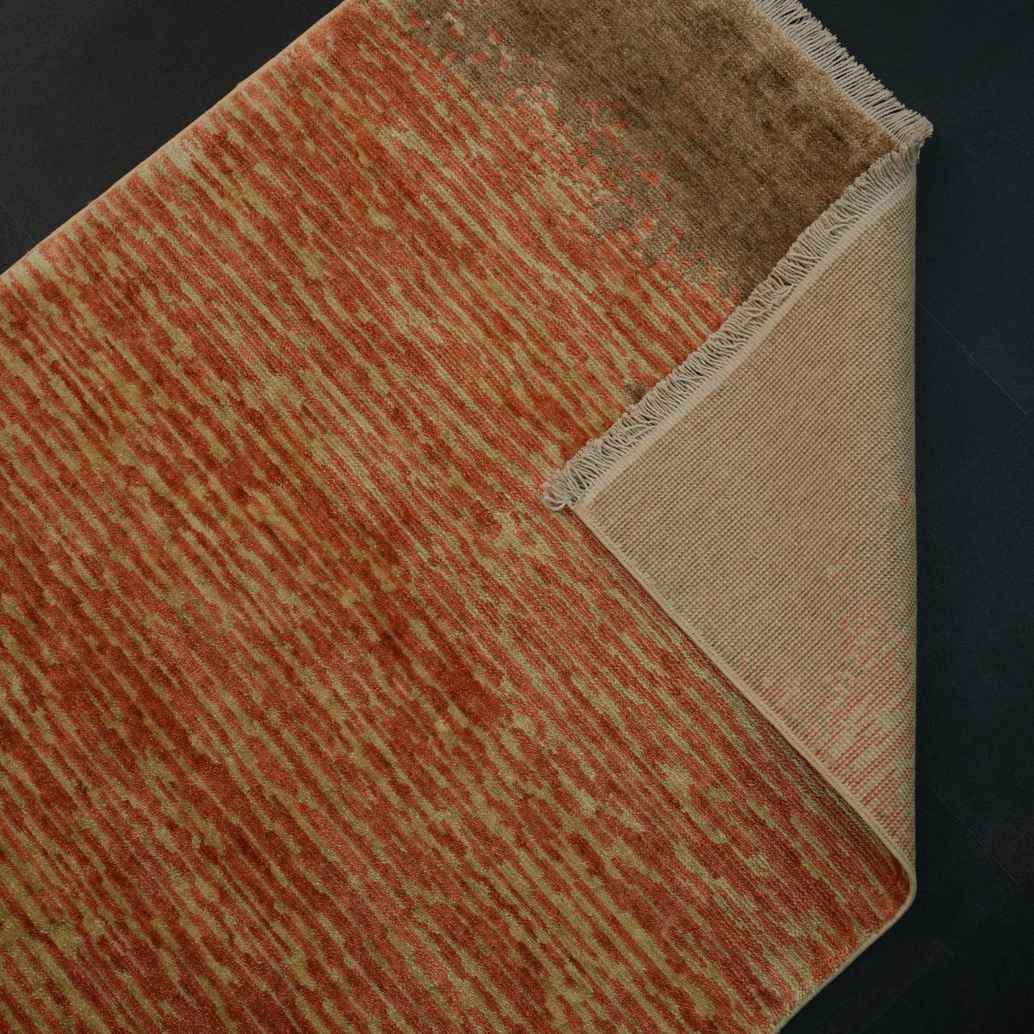 Terra Tencel Loom Woven Prayer Rug Side by Side