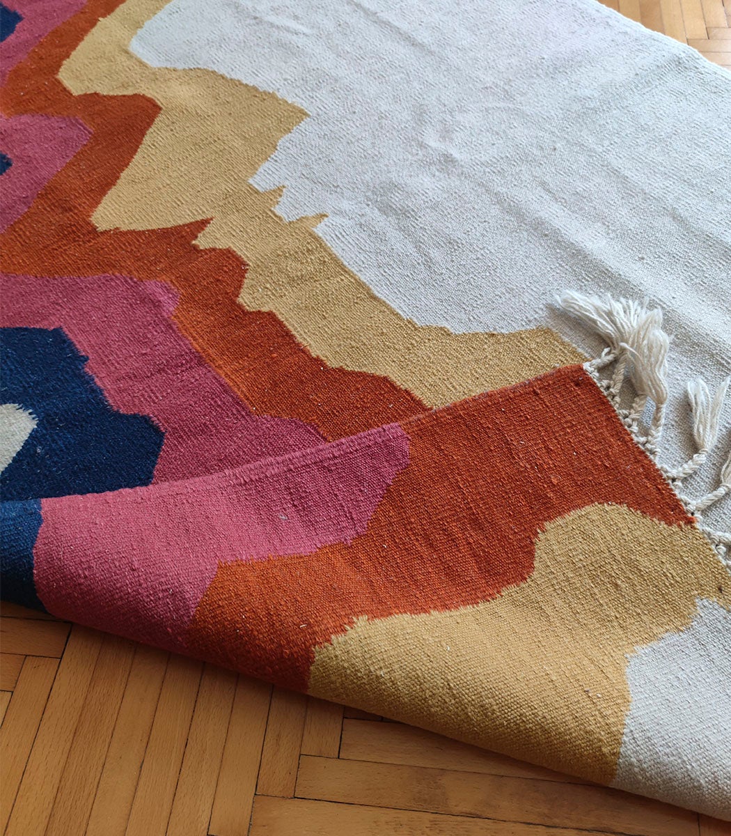 Studio Potato Terra Potta El Dokuması Kilim — ofis halısı