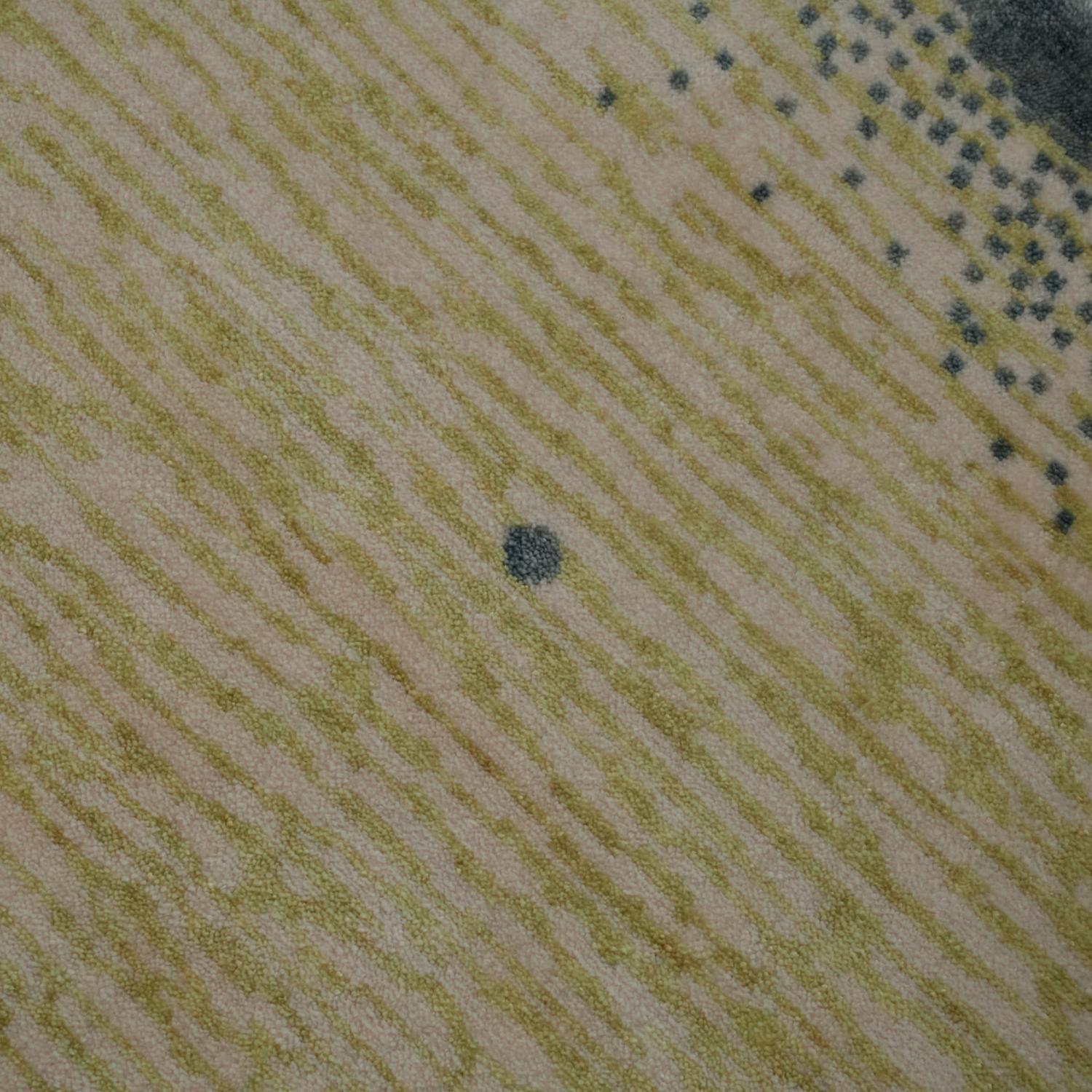 Green Tencel Loom-Woven Double Prayer Rug