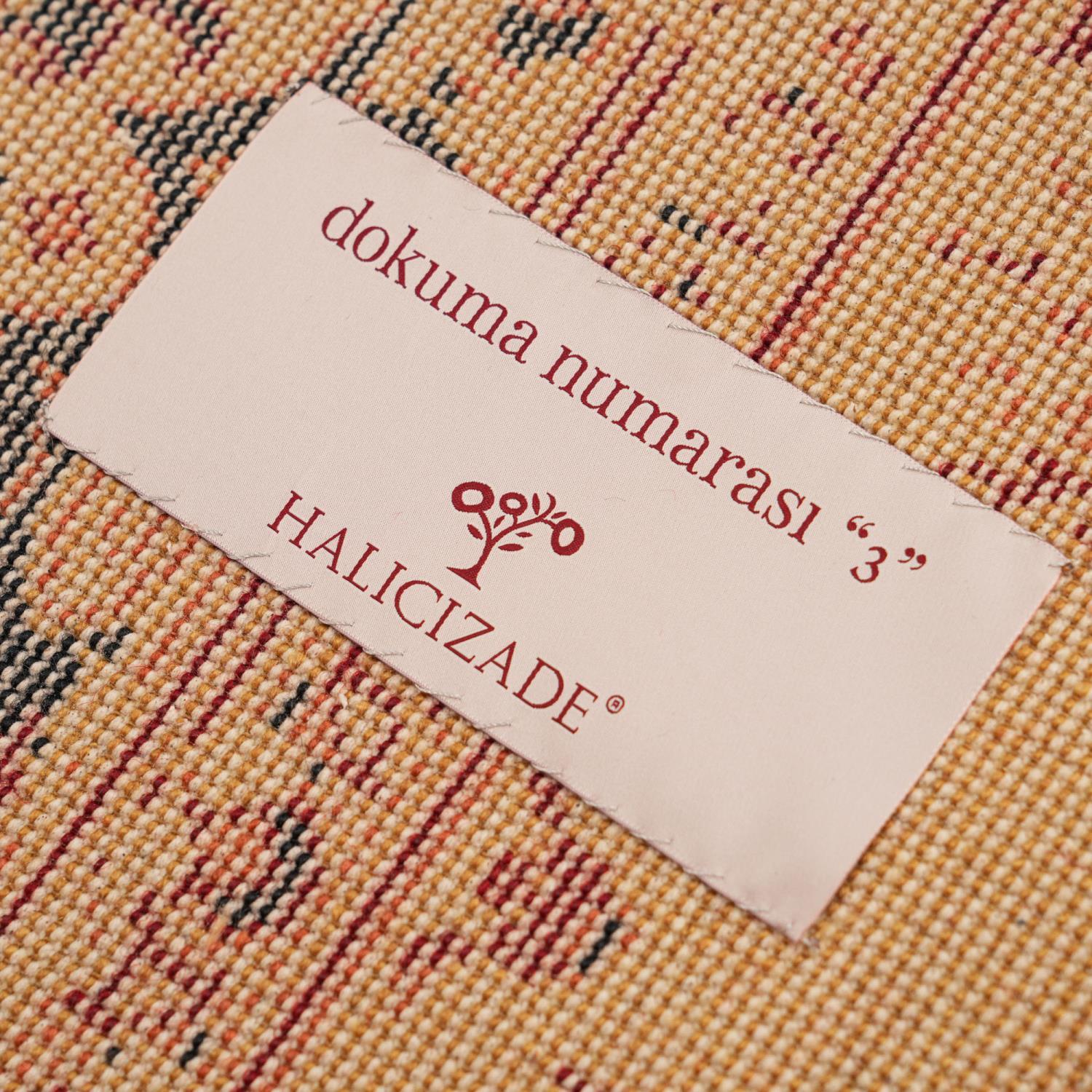 Zade Serisi Vintage Desenli Rengarenk Doğal Tezgah Dokuma Halı