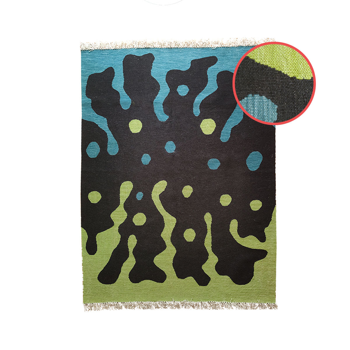Studio Potato Drop Hand Woven Kilim