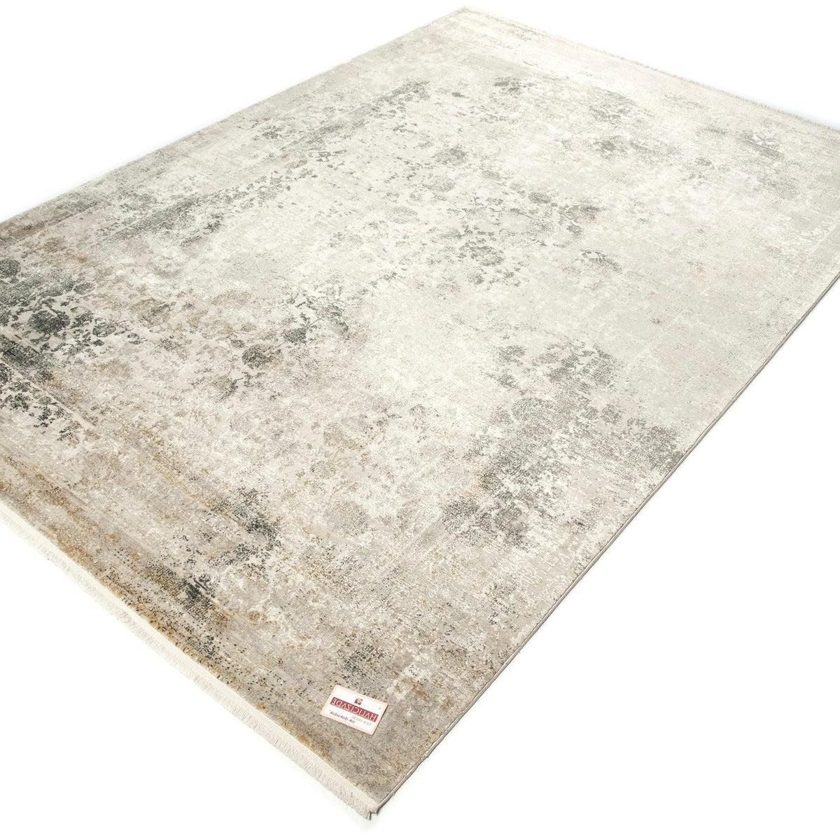 Eco Carpet Fresco Flower Patterned Machine Woven Carpet