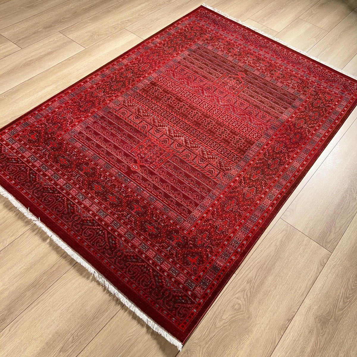 Pietra Serisi Anadolu Desenli Makine Dokuma Halı, krem, 120x180 cm — Halıcızade