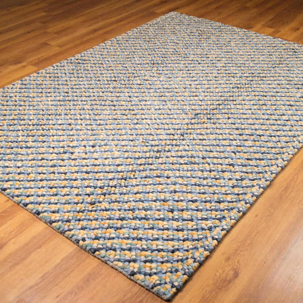 Geometric Patterned Hand Woven Carpet