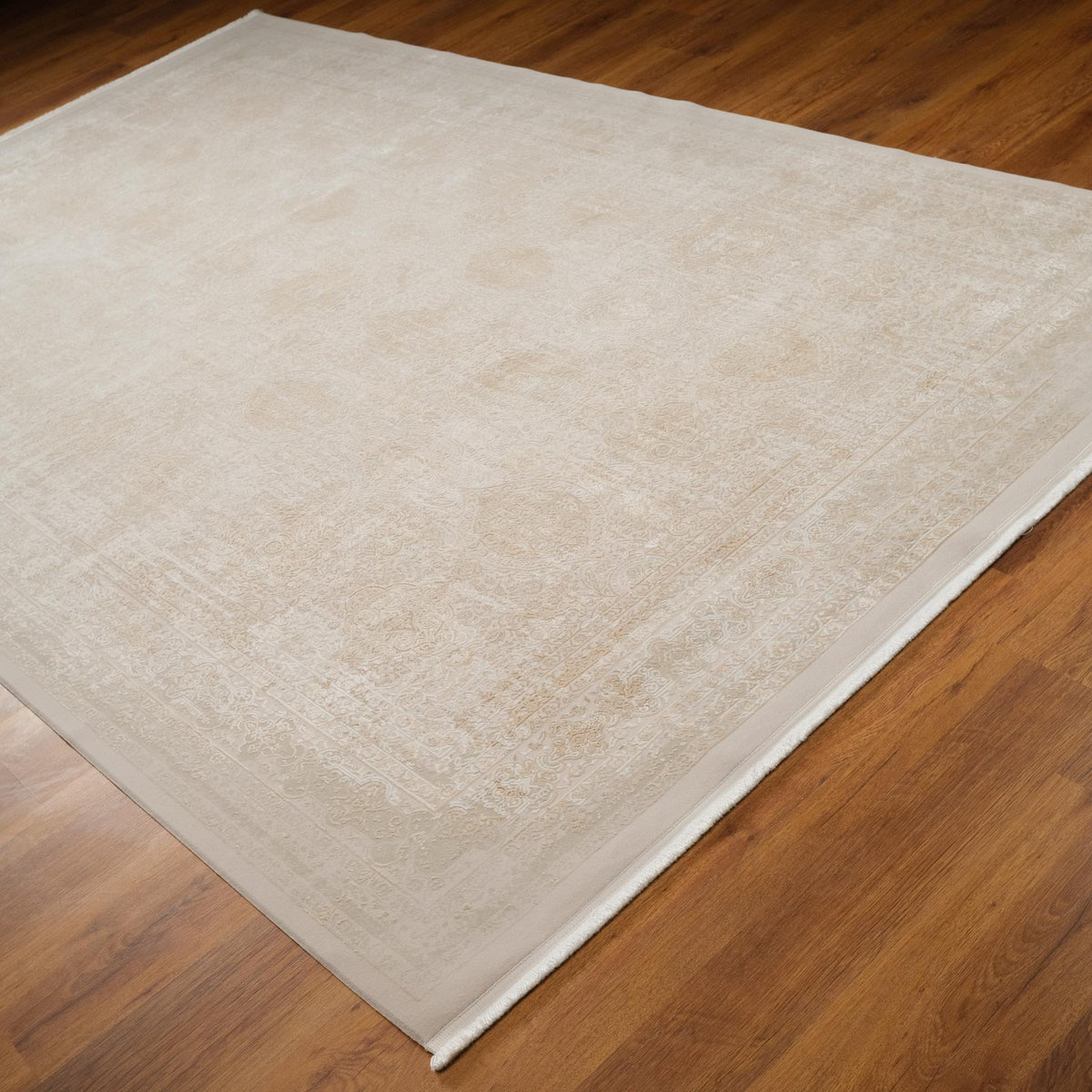 Anatolia Serisi Vintage Desenli Makine Dokuma Halı, krem, 200x290 cm — Halıcızade